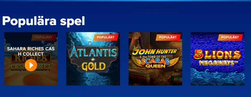 Ahti Casino logotyp med cashback-erbjudande