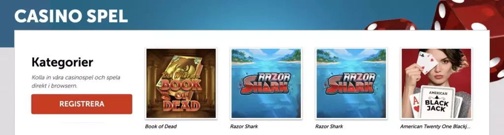 PlayMillion Casino med 100% upp till 750 kr och 100 free spins
