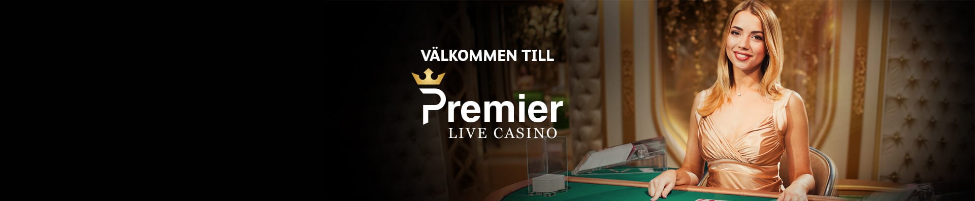 Premier Live Casino med NetEnt-spel och live dealer